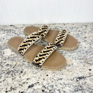 Anthropologie Regina Woven Sandals Size 9